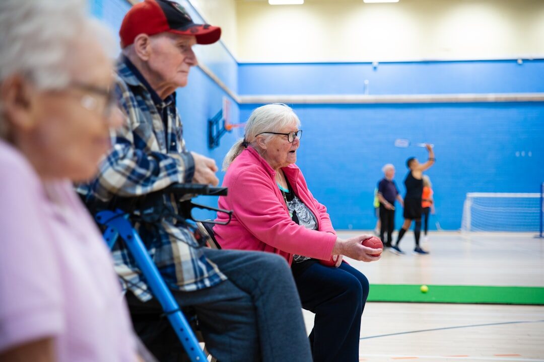 seniors on a group outing